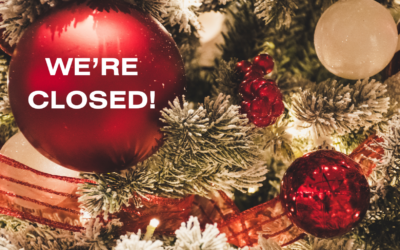 WINTER HOLIDAY CLOSURE